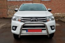 Toyota Hilux 2015- Bullbar WT007 (Inox) foto 4