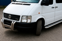 Volkswagen LT 1995-2006 Bull bar Kelebek WT011 (inox) foto 2