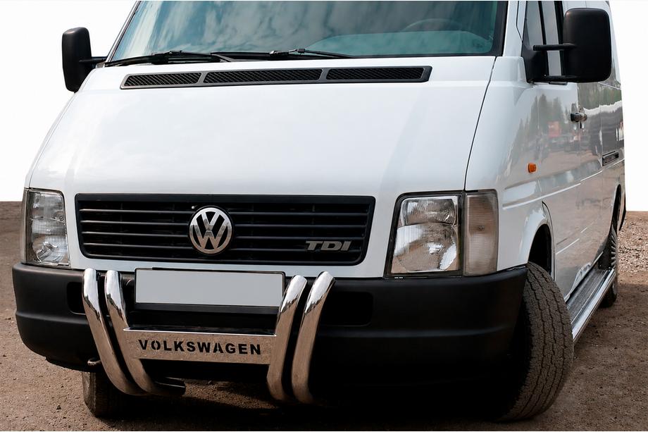 Volkswagen LT 1995-2006 Bull bar Kelebek WT011 (inox) Image