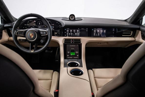 Electric cu patru roți sport-sedan Porsche Taycan Fotografie 7