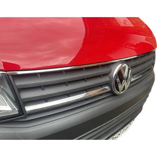 Ornament superior grila 2015-2019 (1 buc, inox) Volkswagen T6 2015-2024 foto 1
