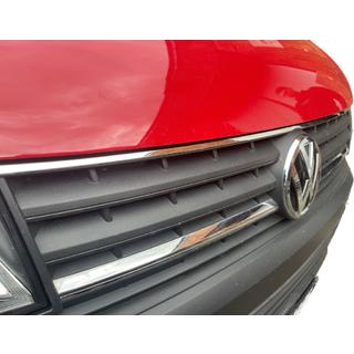 Ornament superior grila 2015-2019 (1 buc, inox) Volkswagen T6 2015-2024 foto 4