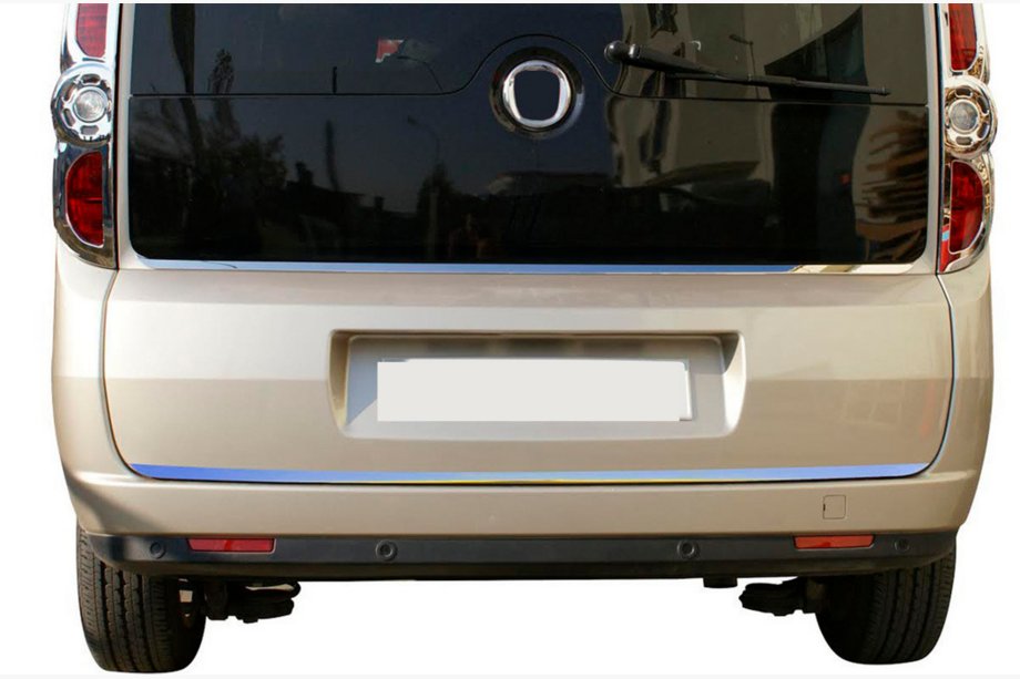 Fiat Doblo II 2010-2022 Ornament Margine Capac Portbagaj Inox Carmos - Otel Inoxidabil Turcesc Foto 1