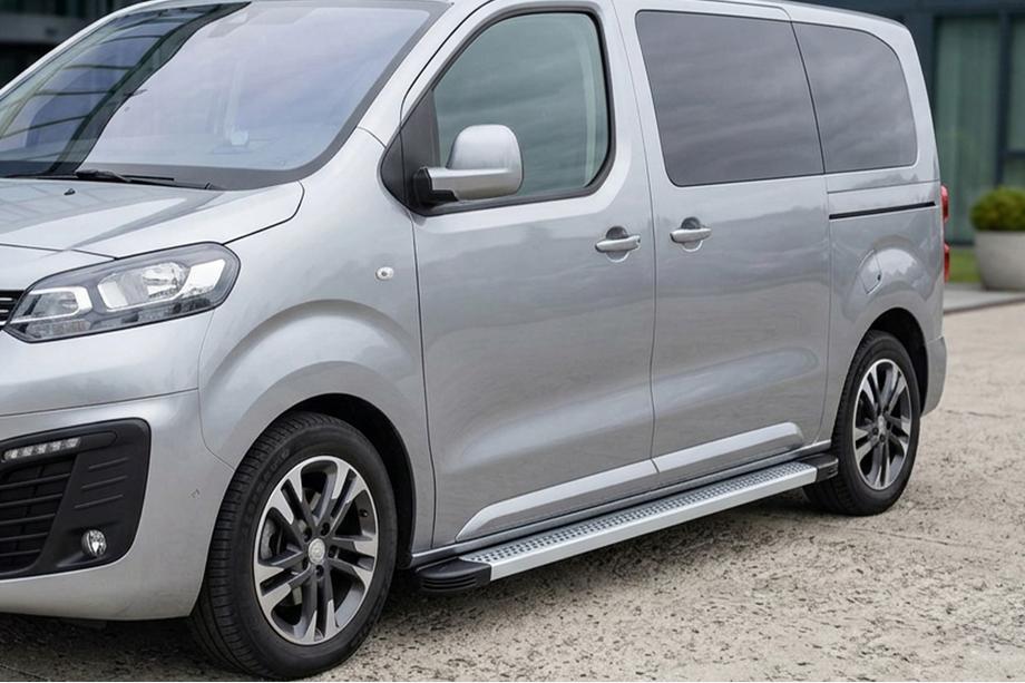 Opel Vivaro 2019- Praguri Laterale Maya V2 (2 buc, Aluminiu) Image