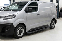Opel Vivaro 2019- Praguri Laterale Allmond Black (2 buc, Aluminiu) foto 5