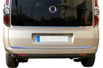 Fiat Doblo II 2010-2022 Ornament margine inferioara luneta otel inox foto 5