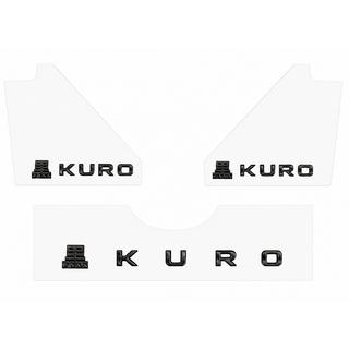 Emblema / insigna KURO Black Edition (3 buc.) Lexus LX570/450d 2008-2022 foto 2