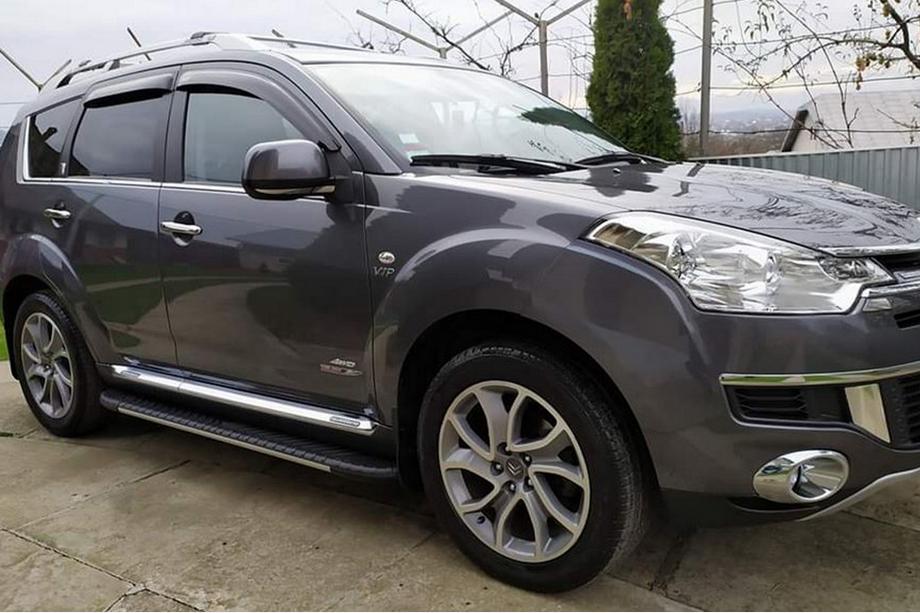 Citroen C-Crosser 2007-2013 Praguri laterale Bosphorus Grey (2 buc, aluminiu) Image