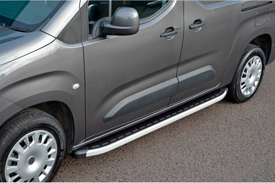 Citroen Berlingo/Multispace 2018- Praguri Laterale Fullmond (2 buc, Aluminiu) Image