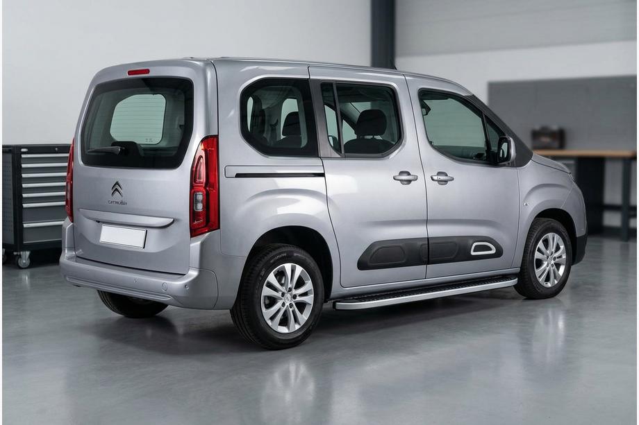 Citroen Berlingo/Multispace 2018- Praguri Laterale Tayga Grey (2 buc, Aluminiu) Image