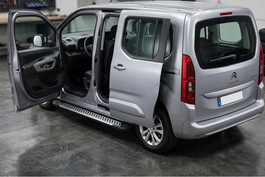 Citroen Berlingo/Multispace 2018- Praguri Laterale Line (2 buc, Aluminiu) Image