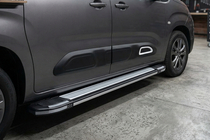 Citroen Berlingo/Multispace 2018- Praguri Laterale Rainbow (2 buc, Aluminiu) foto 1