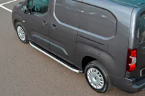 Peugeot Partner/Rifter 2019- Praguri Laterale Fullmond (2 buc, Aluminiu) foto 7