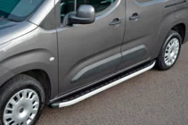 Peugeot Partner/Rifter 2019- Praguri Laterale Fullmond (2 buc, Aluminiu) foto 2