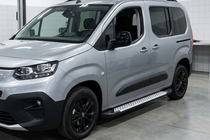 Opel Combo 2019- Praguri laterale Allmond Grey (2 buc, aluminiu) foto 1
