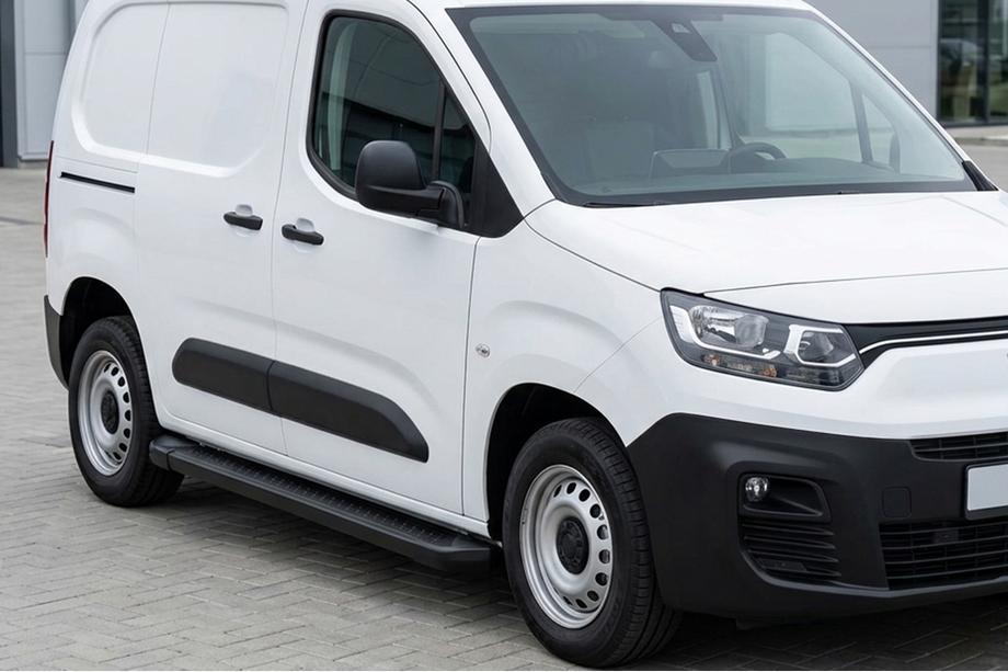Opel Combo 2019- Praguri Laterale Allmond Black (2 buc, Aluminiu) Image
