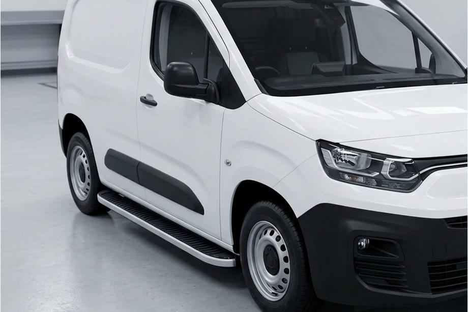 Opel Combo 2019- Praguri Laterale Tayga Grey (2 buc, Aluminiu) Image