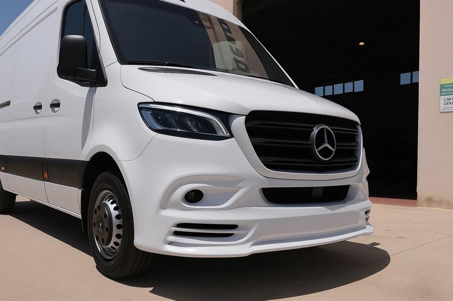 Mercedes Sprinter W907/W910 2018- Prelungire bara fata V3 (grund pentru vopsire) Image