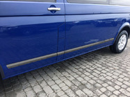 Volkswagen T5 Multivan 2003–2010 Molduri Usi (Inox, Crom Negru) foto 1