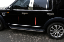 Land Rover Discovery IV 2009-2017 Molduri usa OmsaLine (4 buc, inox) foto 1