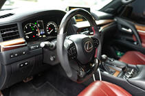 Lexus LX570/450d 2008-2022 Volan anatomic complet (carbon) foto 3