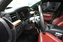 Lexus LX570/450d 2008-2022 Volan anatomic complet (carbon) foto 5
