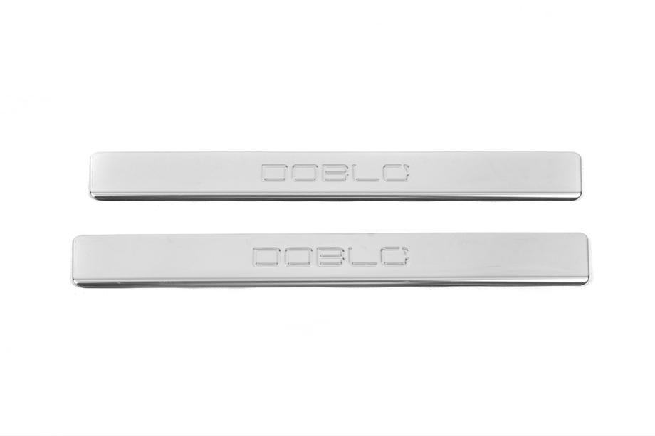 Fiat Doblo II 2010-2022 Praguri OmsaLine (2 buc, inox) Image