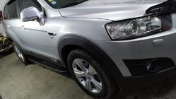 Chevrolet Captiva 2006-2019 Praguri laterale Bosphorus Grey (2 buc, aluminiu) foto 2