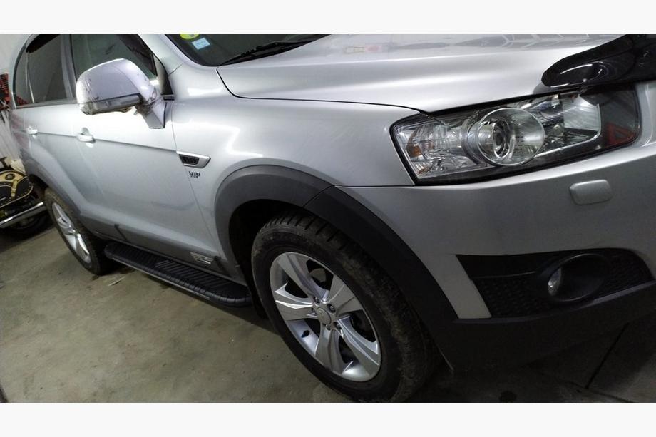 Chevrolet Captiva 2006-2019 Praguri laterale Bosphorus Grey (2 buc, aluminiu) 2016-2019 Foto 2