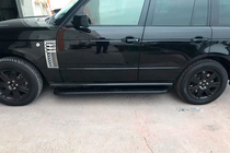 Range Rover III L322 2002-2012 Praguri Laterale Tayga Black (2 buc, Aluminiu) foto 5
