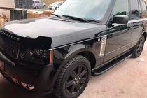 Range Rover III L322 2002-2012 Praguri Laterale Tayga Black (2 buc, Aluminiu) foto 2