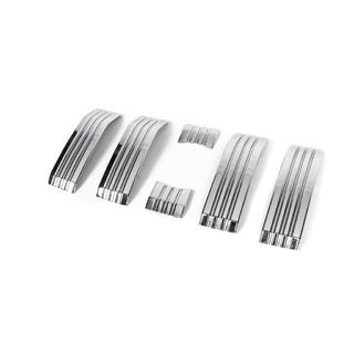 Ornamente cromate pentru grila (2017-2023) Toyota Land Cruiser Prado 150 2009-2023 foto 2