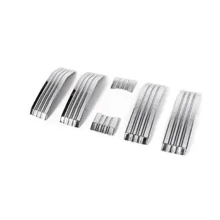 Ornamente cromate pentru grila (2017-2023) Toyota Land Cruiser Prado 150 2009-2023 foto 2