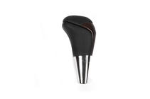Toyota Land Cruiser 200 2007-2021 Buton Schimbator Viteze (Piele Neagra + Lemn Inchis) foto 2