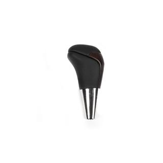 Buton Schimbator Viteze (Piele Neagra + Lemn Inchis) Toyota Land Cruiser 200 2007-2021 foto 2