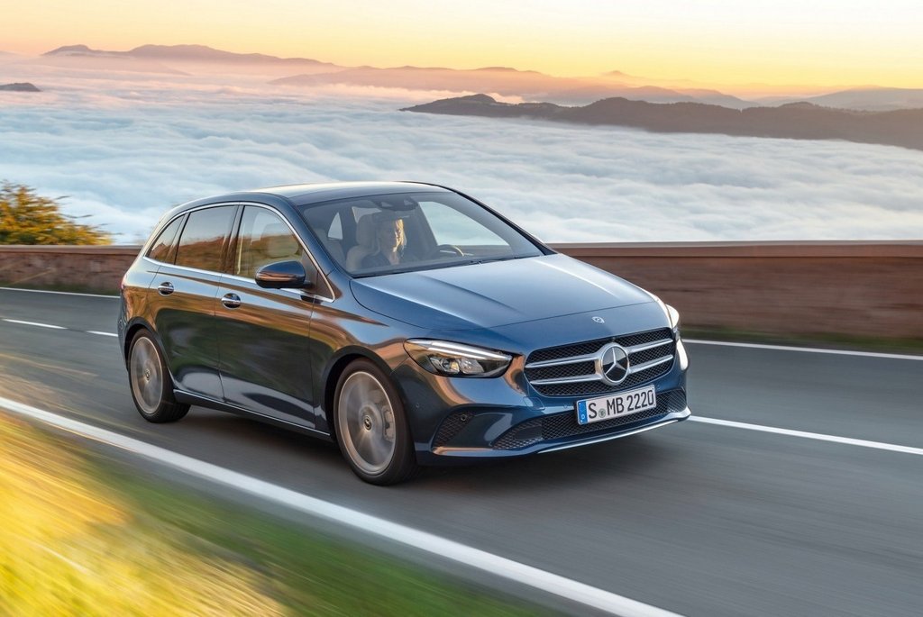 Furgonetă subcompactă din a treia generație Mercedes-Benz Clasa B