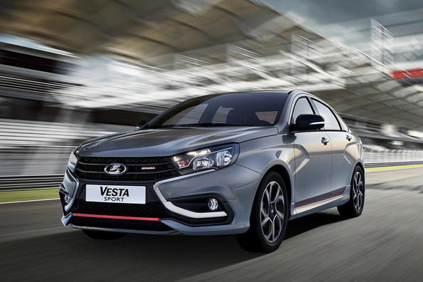 Sport modificarea sedan, Lada Vesta Sport Fotografie 2