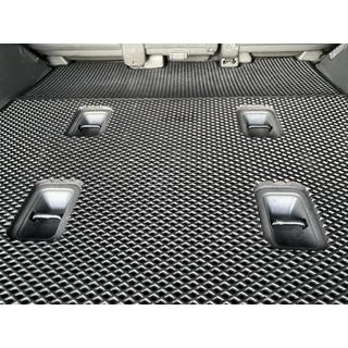 Covoras portbagaj 2 buc (EVA, 7 locuri, Negru) Lexus LX570/450d 2008-2022 foto 3