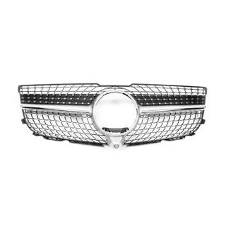 Grila Fata Diamond Silver (2013-2015) Mercedes GLK сlass X204 2008-2015 foto 2