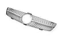 Mercedes CLS C219 2004-2010 Grila Fata (2005-2008, Diamond Silver) foto 4