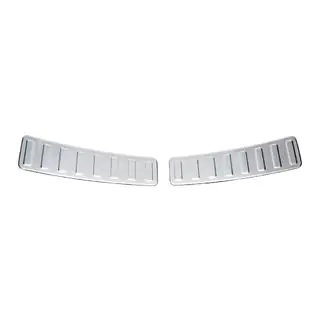 Protectie prag portbagaj spate inox (2 buc) foto 4