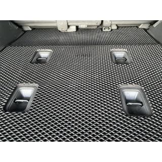 Covoras portbagaj 2 buc (EVA, 7 locuri, Negru) Toyota Land Cruiser 200 2007-2021 foto 3