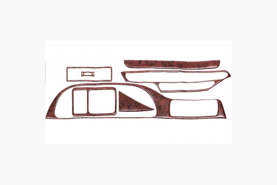 Peugeot Expert 1995-2007 REDUCERE! Ornamente bord (Lemn) Image