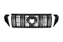 Toyota Land Cruiser Prado 150 2009-2023 Grila 2017↗ neagra Original (cu bare scurte) foto 1