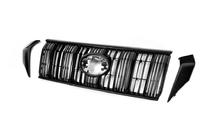 Toyota Land Cruiser Prado 150 2009-2023 Grila 2017↗ neagra Original (cu bare scurte) foto 2