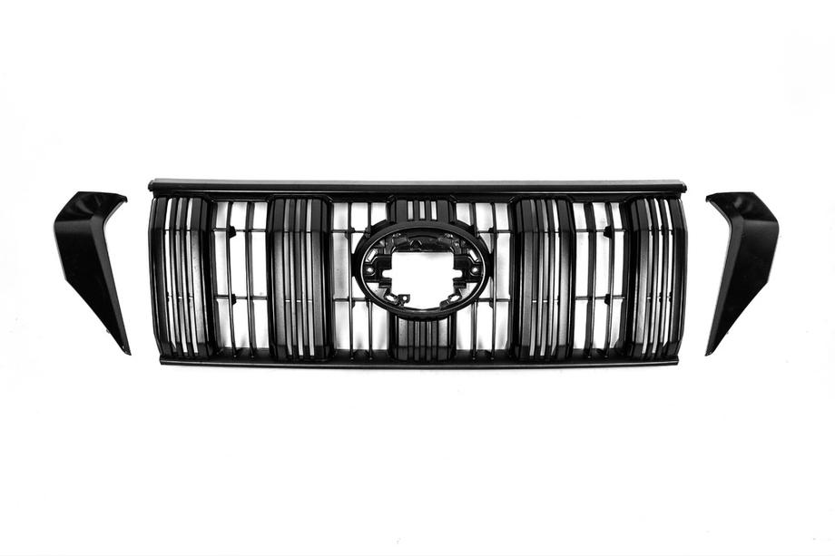 Toyota Land Cruiser Prado 150 2009-2023 Grila 2017↗ neagra Original (cu bare scurte) Image