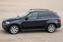 BMW X5 E70 2007-2013 Praguri Laterale Allmond Black (2 buc, Aluminiu) foto 1