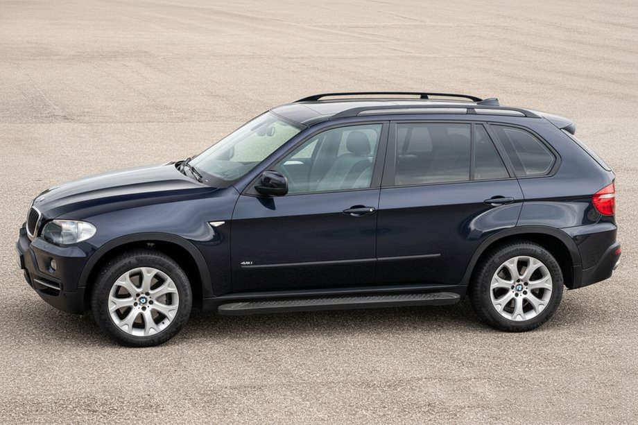 BMW X5 E70 2007-2013 Praguri Laterale Allmond Black (2 buc, Aluminiu) Image