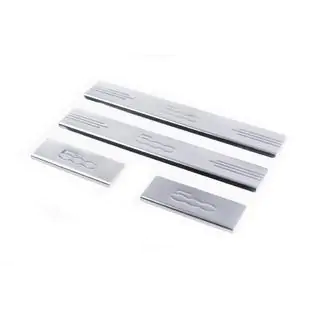 Praguri inox 500L (Carmos, 4 buc, inox) foto 3