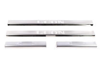 Seat Leon 2013-2020 Praguri Carmos V1 (4 buc, inox) foto 2